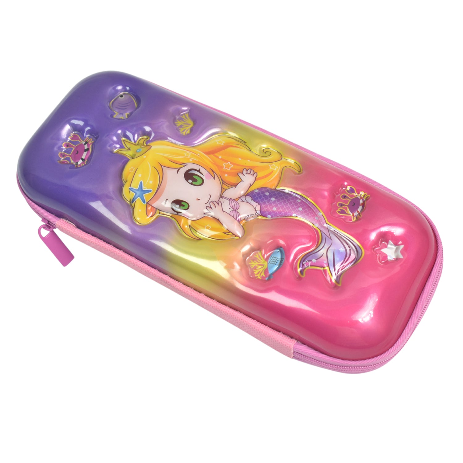 3d Cartoon Zipper Compass Box Pencil Box (1 Pc) 3d Cartoon Zipper Compass Box Pencil Box (1 Pc)